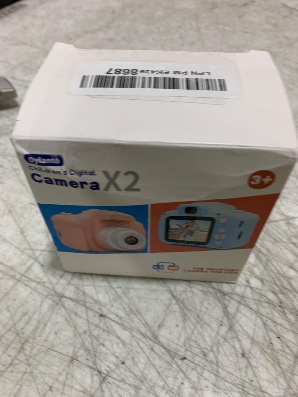 Photo 1 of Dylanto Upgrade Kids Selfie Camera, Christmas Birthday Gifts for Boys Age 3-9, HD Digital Video Cameras for Toddler, Portable Toy for 3 4 5 6 7 8 Year Old Boy with 32GB SD Card-Navy Blue