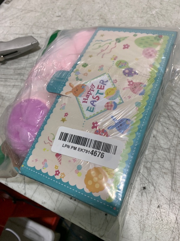 Photo 1 of Wepop Bunny Baskets, Cute Eggs Hunting Bags Buckets Gifts for Kids Girls Boys