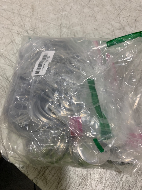 Photo 1 of 300 pcs Button Maker Supplies, 58mm/2.28 inch Button Supplies Parts, (Approx. 2.25 inch) Round Badge Blank Button Pins, Includes Metal Pin Back Cover, Metal Cover, Clear Film