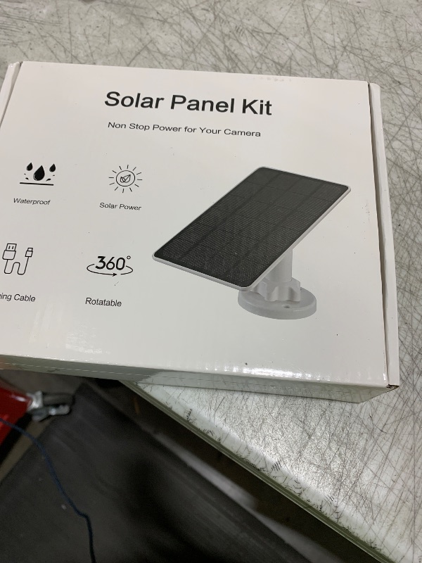 Photo 1 of Solar Panel Charger Compatible with Ring Video Doorbell 3/3+/4, Battery Video Doorbell Plus, 13ft Waterproof Charging Cable, 360°Adjustable Mount,5W 5V, 7.5 * 6.4"
