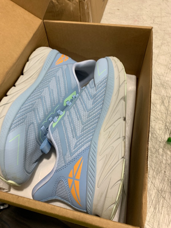 Photo 1 of ALLSWIFIT Men's Slip On Walking Shoes Running Comfortable Tennis Breathable Non Slip Athletic Gym Workout Cross Training Fashion Sneakers,Size 7.5,Light Blue,SARR034M