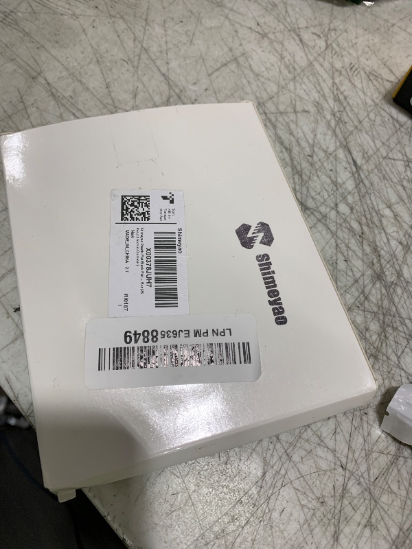 Photo 1 of Shimeyao Plastic Flat Blank Plate Wall Hole Cover Ceiling Outlet Cover, Electrical Box Plate with M3.5 Screws for Ceiling Fan Light Switch Junction Box(26 Pcs,4.3 Inch in Diameter)
