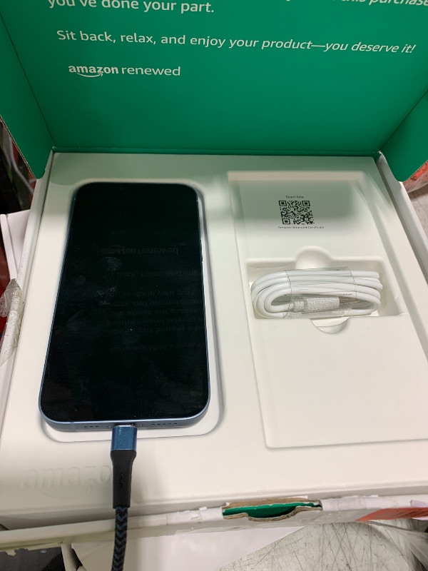 Photo 1 of Apple iPhone 14, 128GB, Blue -  (Renewed Premium)