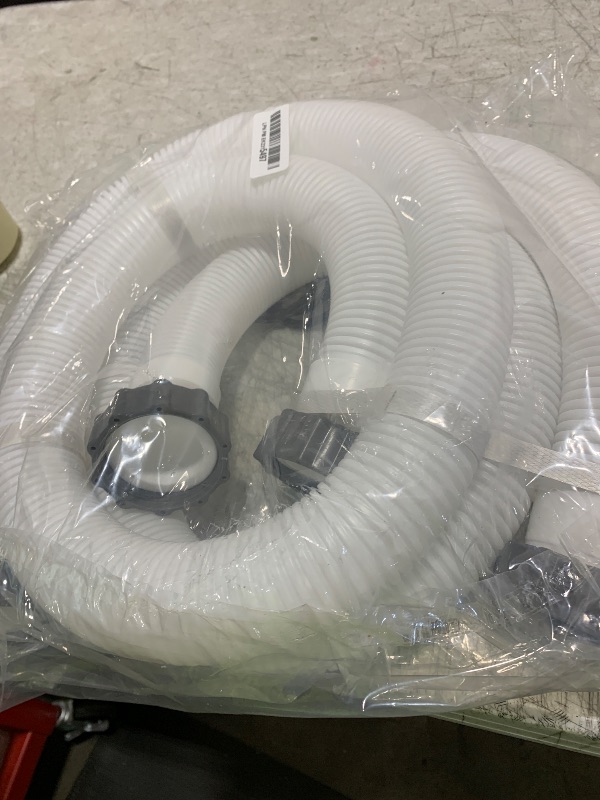 Photo 1 of Pool Hoses 1.5" for Above Ground Pool Replacement Hose for Pool Pump 1.5" Diameter Swimming Pool Hose for Above Ground Pools, 59" Long 2 Pack Filter Pump Hose for Pump Models