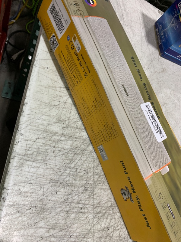 Photo 1 of SOULION R50 Bluetooth Computer Speakers, 3.5mm PC Sound Bar for Desktop Monitor, Wired USB Powered & Colorful LED Lights with Switch Button, Surround Sound Soundbar PC Spearkers for Computer