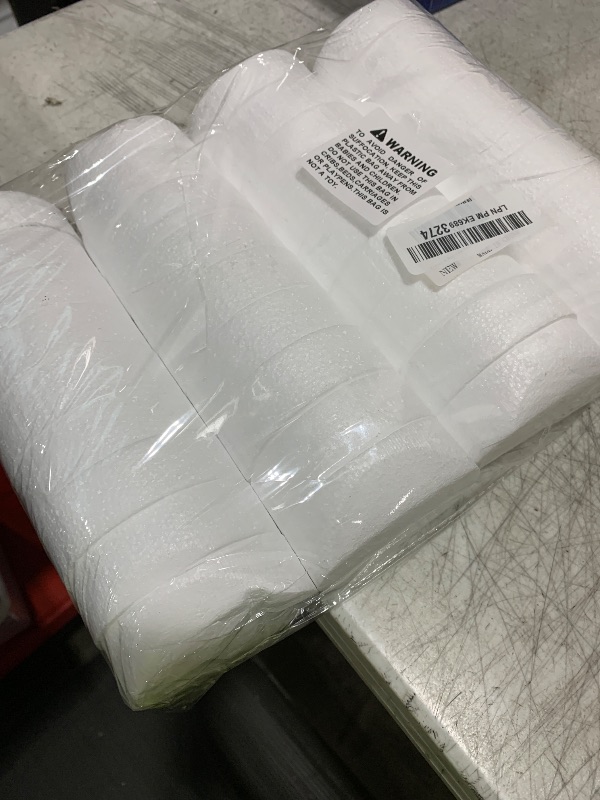Photo 1 of Crafare 3 Inch Foam Circles for Crafts 36 Pack 1 Inch Thick Round Polystyrene Foam Discs for DIY Projects