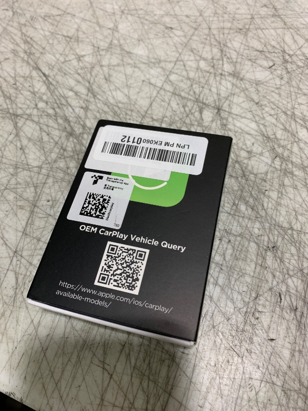 Photo 1 of Wireless CarPlay Adapter, 2025 Upgraded Dual-Band (2.4GHz/5GHz) WiFi, Converts Wired to Wireless CarPlay, More Stable & Auto-Connect, Plug & Play for OEM Wired CarPlay Cars & iPhone iOS 10+ (Black).