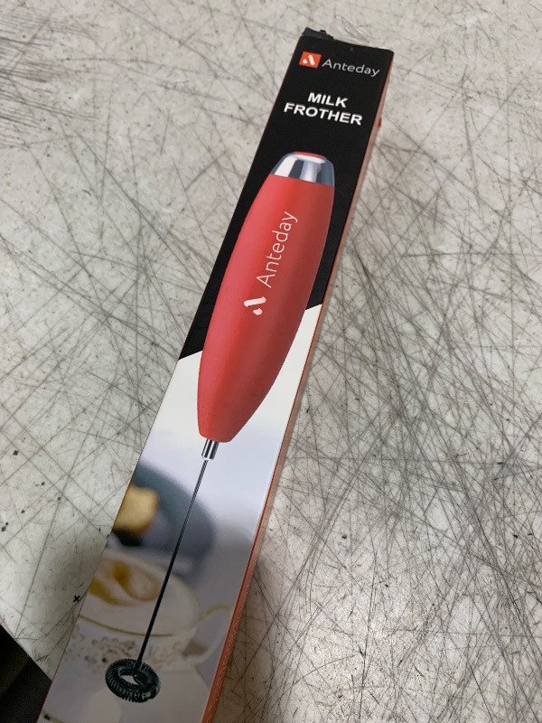 Photo 1 of Anteday Electric Milk Frother Handheld, Frother Wand for Coffee, Battery Operated (Not included) Drink Mixer Matcha Whisk, Foam Maker for, Frappe Hot Chocolate, Cappuccino, Lattes