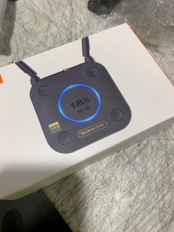 Photo 1 of 1Mii B06Ultra Bluetooth 5.2 Receiver with LDAC for Hi-Res Wireless Audio, HiFi Bluetooth Audio Adapter w/Audiophile DAC, 3D Surround aptX HD Low Latency, Optical AUX 3.5mm Coaxial for Home Stereo