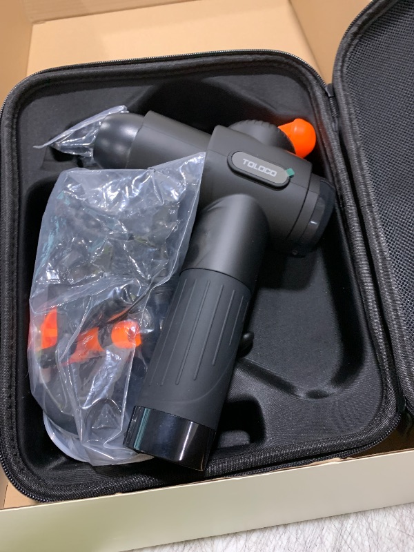 Photo 1 of BOB AND BRAD D6 Pro Plus Massage Gun with Heat, Deep Tissue Percussion with 16mm Amplitude, Professional Muscle Massager Gun for Athletes, Quiet Electric Handheld Massager, FSA and HSA Eligible