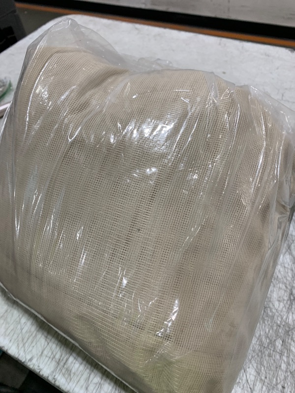 Photo 1 of Gazebo Universal Replacement Mosquito Netting - Wonwon Outdoor Canopy 4-Panel Screen Walls with Zipper for 10' x 12' Gazebo (Mosquito Net Only) (Beige)