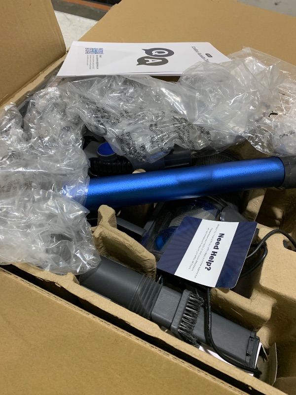Photo 1 of POGAI Vacuum Cleaner for Home, Cordless Vacuum Cleaner with 80000 RPM High-Speed Brushless Motor (Gray Blue)
