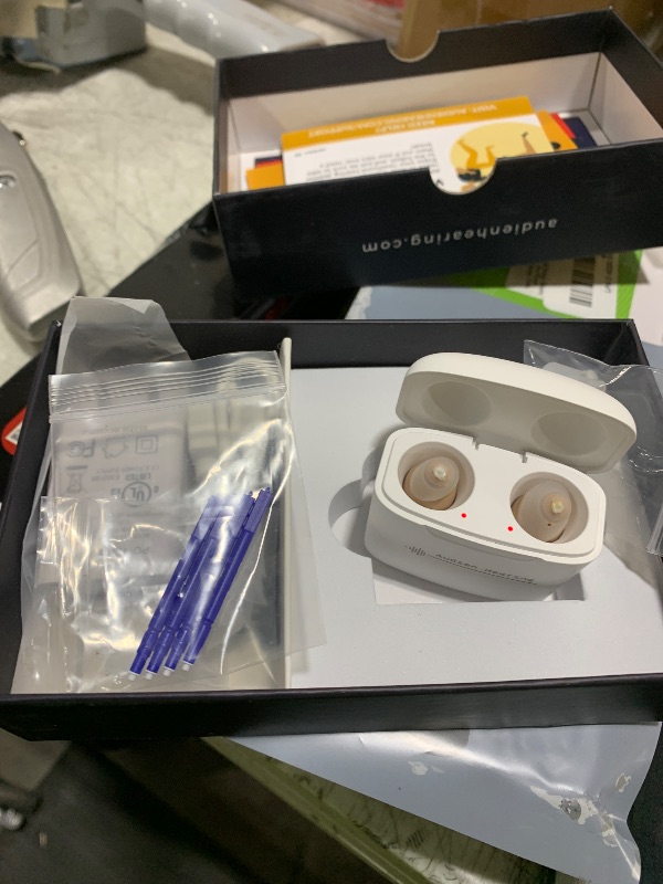 Photo 1 of Audien ATOM PRO Wireless Rechargeable Hearing Amplifier to Aid and Assist Hearing, Premium Comfort Design and Nearly Invisible