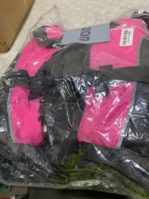 Photo 1 of Owntop Swim Jacket Adults, Adjustable Crotch Strap, Unlimited Large Armhole, Swim Vest for Kayak, Boating, Fishing, Paddle Sports (Pink, XL/XXL)