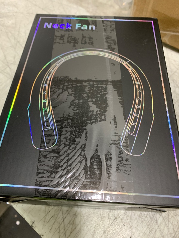 Photo 1 of KIDEE Neck Fan, Portable Bladeless Neck Fans, Upgrade 360° Airflow, Super Quiet, 3 Speeds, 4000mAh Personal Wearable Neck Fan, Upgraded Cooling Air Volume USB Rechargeable Hands Free Fan