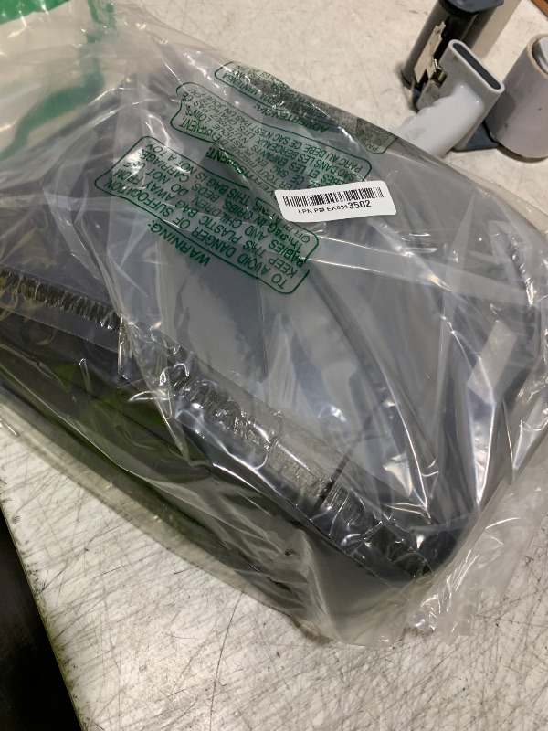 Photo 1 of iTouchless New Sensor Trash Can Lid Replacement for Models IT13MX, IT13MXL, DZT13P, DZT13PL, DZT13M, and DZT08P, DZT08PL, and Other Variants