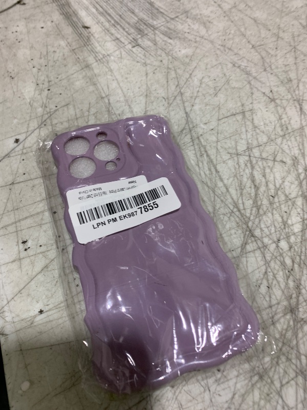 Photo 1 of FABSPARK Case for iPhone 16 Pro Max,Cute 3D Solid Color Meteorite Bubble Water Ripple Curly Wavy Frame Case,Soft TPU Shockproof for iPhone 16 Pro Max 6.9 inch,Cream Yellow