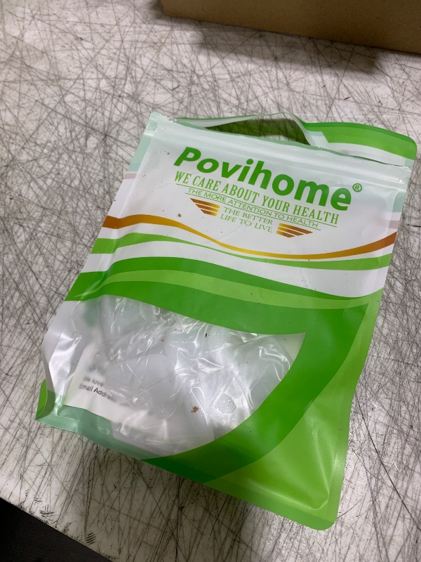 Photo 1 of Povihome 10 Pack Toe Spacers Separators, Bunion Corrector Gel Orthotics (1/2'' Thick) for Bunion, Overlapping Toes - L Size