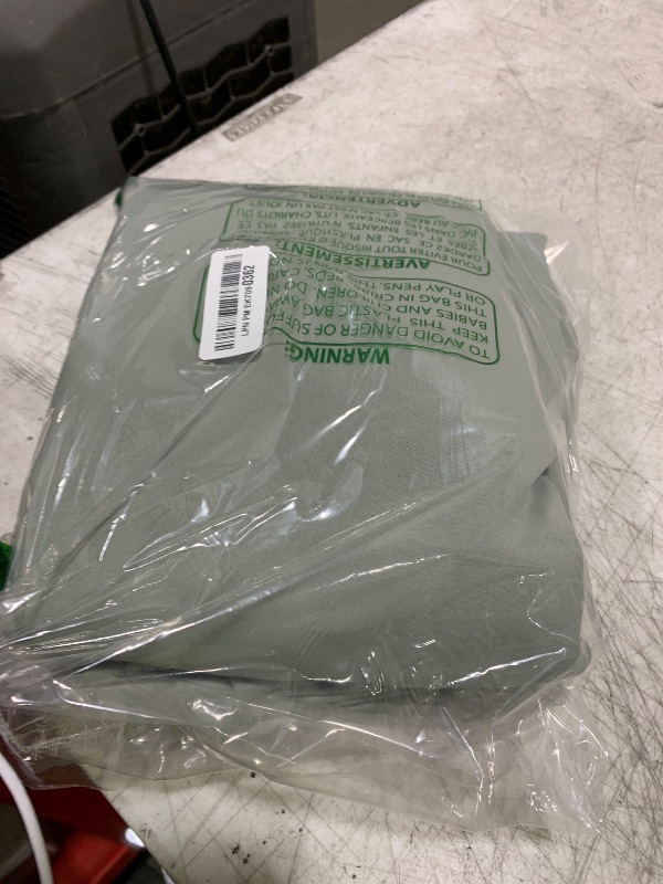 Photo 1 of NICETOWN Insulated Room Darkening Curtain Panels - (Greyish Green Color) W52 x L54, 2 Pieces, Room Darkening Window Treatment Drape Panel