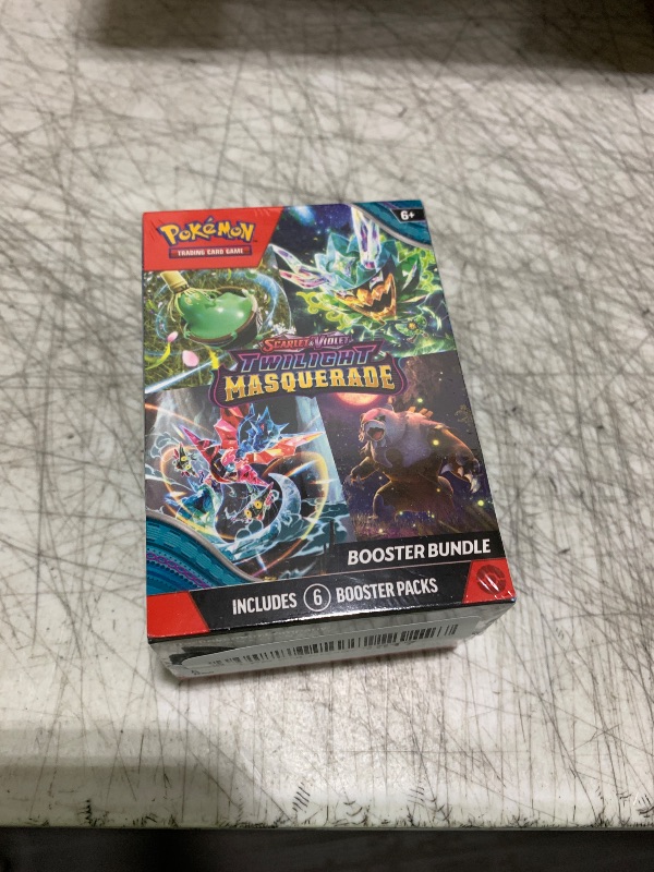 Photo 1 of Pokémon TCG: Scarlet & Violet—Twilight Masquerade Booster Bundle (6 Boosters)