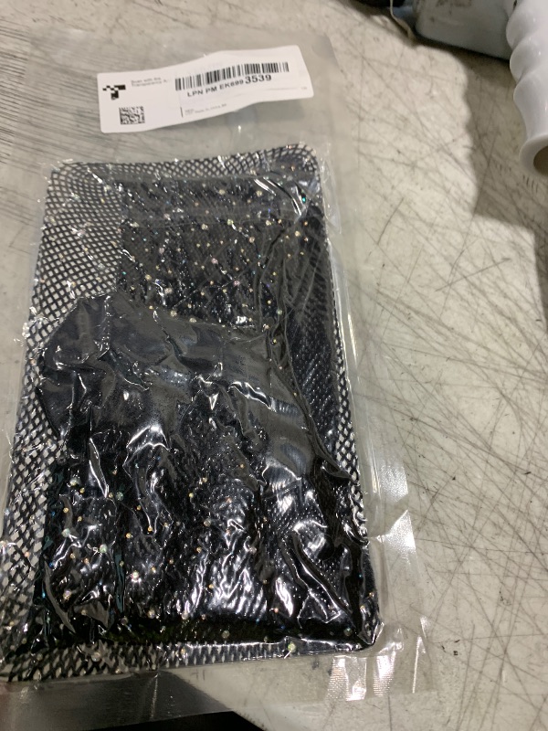 Photo 1 of VEBZIN Black Sparkly Fishnet Stockings for Women Tights Rhinestone Diamond Fishnets Leggings High Waist Stockings