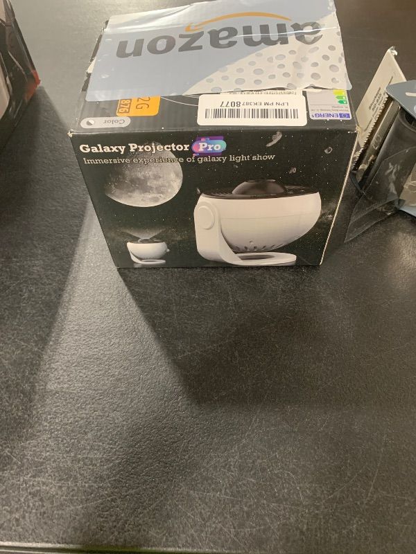 Photo 1 of CHARGER IS MISSING !!!!!!!!!!!!!!!!!!!!! ------------------------------------Planetarium Projector for Bedroom, 13 in 1 Star Projector Galaxy Light, Ceiling Night Light Milky Way Mood Lighting with Timer, LED Space Galaxy Lamp Bedroom Room Decor for Adult