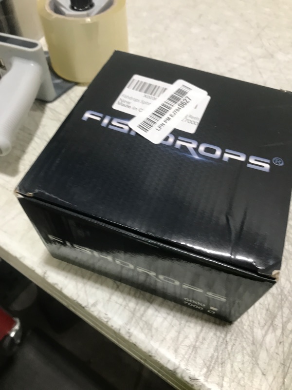 Photo 1 of Fishdrops Spinning Fishing Reels 12+1BB Ultra Lightweight Carved Aluminum Spool Reels Affordable Smooth Spinning Reels