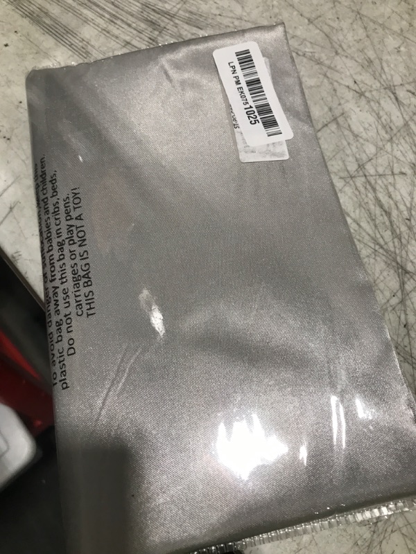 Photo 1 of Satin Pillowcase 2 Pack - Queen Size (20"x30", Grey) - Silky Pillow Cases for Hair and Skin - Satin Pillow Covers with Envelope Closure - Extra Soft Premium Microfiber