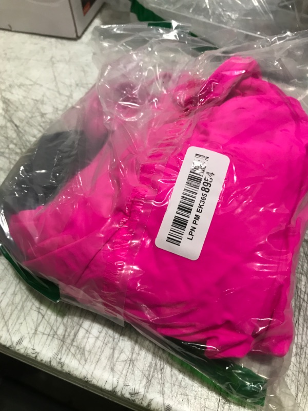 Photo 1 of Yonique Blouson Tankini Swimsuits for Women Two Piece Bathing Suits Tops with Boyshorts Modest Loose Fit Swimwear Hot Pink-1 L