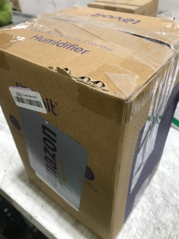 Photo 1 of LEVOIT Top Fill Humidifiers for Bedroom, 2.5L Tank for Large Room, Easy to Fill & Clean, 28dB Quiet Cool Mist Air Humidifier for Home Baby Nursery & Plants, Auto Shut-off and BPA-Free for Safety, 25H