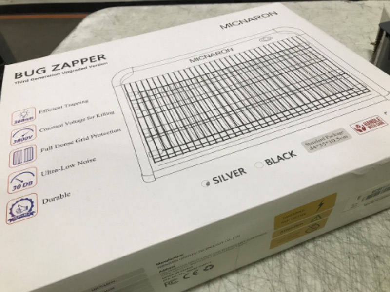 Photo 1 of Upgraded 3800V Mosquito Zapper, High-Voltage Electric Bug Zapper Indoor Mosquito Killer Lamp Fly Moth Gnat Traps W/ 2 Replacement Bulbs