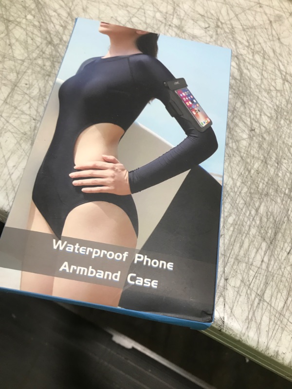 Photo 1 of 2-in-1 Underwater Waterproof Phone Pouch &Phone Armband for Phones up to 6.7", IPX8 Floating Water Proof Phone Case with Detachable Strap, Dry Bags Waterproof, Beach Vacation Essentials