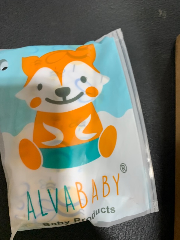 Photo 1 of ALVABABY 2pcs Cloth Diaper Wet Dry Bags Waterproof Reusable with Two Zippered Pockets Travel Beach Pool Daycare Soiled Baby Items Yoga Gym Bag for Swimsuits or Wet Clothes L114117