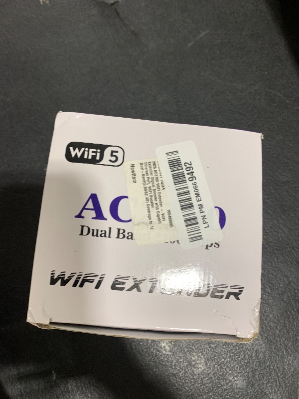 Photo 1 of 2025 AC2100 WiFi Extender - WiFi Extender Signal Booster with Gigabit Ethernet Port, WiFi Booster Dual-Band(5.8G&2.4G) Coverage to 12888 sp.ft, Faster Speed, Compatible with Multiple Devices