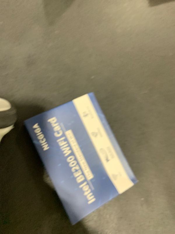 Photo 1 of WiFi 7 Wireless Card Intel BE200 NGW, Bluetooth 5.4, 5800Mbps M.2/NGFF Network Support Windows 10/11 (64bit), Linux, Not Support AMD, Only Supports Intel 12th Generation and Above CPUs.
