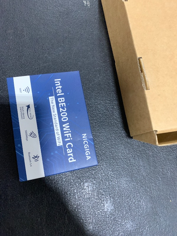 Photo 1 of WiFi 7 Wireless Card Intel BE200 NGW, Bluetooth 5.4, 5800Mbps M.2/NGFF Network Support Windows 10/11 (64bit), Linux, Not Support AMD, Only Supports Intel 12th Generation and Above CPUs.