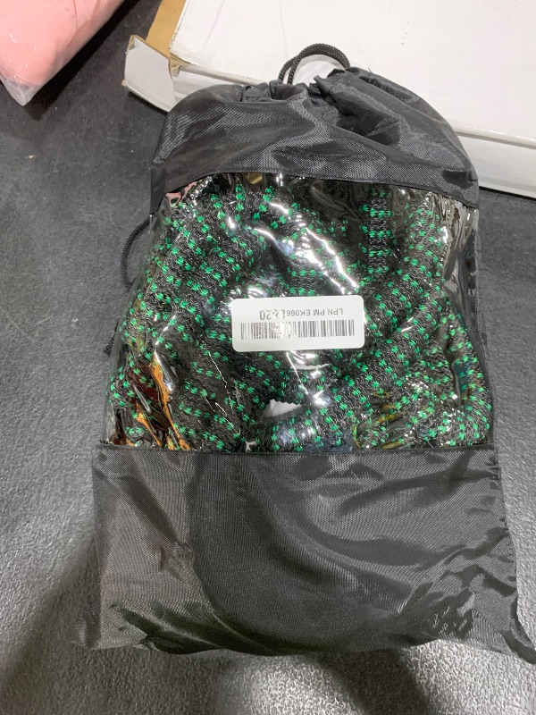 Photo 1 of 50 ft Expandable Garden Hose - Durable 3750D Fabric, 4-Layer Latex Core, Solid Brass Connectors Expanding Water Hose - 10 Spray Nozzles & Convenient Storage Bag Included