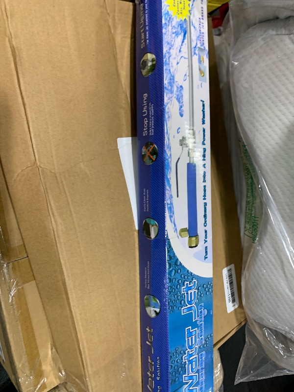 Photo 1 of Incycall 2024 Upgraded Jet Nozzle, Standar-Pressure Garden Hose Power Washer with Dual Nozzles and Quick Connectors, Blue