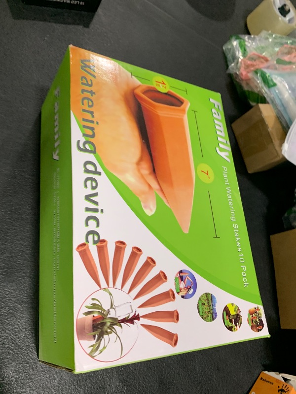 Photo 1 of 10 Pieces of Plant Watering Piles, Plant Watering Devices,Plant Water Seepage Devices, Clay self Watering Nails, Used for Automatic Watering Systems for Indoor and Outdoor Plants in Vacation Homes