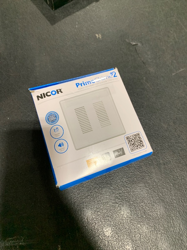 Photo 1 of PrimeChime Plus 2 Electric Doorbell Kit - Doorbells for Home - Includes Selectable Ring Chimes - Stucco Button, Polished Brass - NICOR Lighting