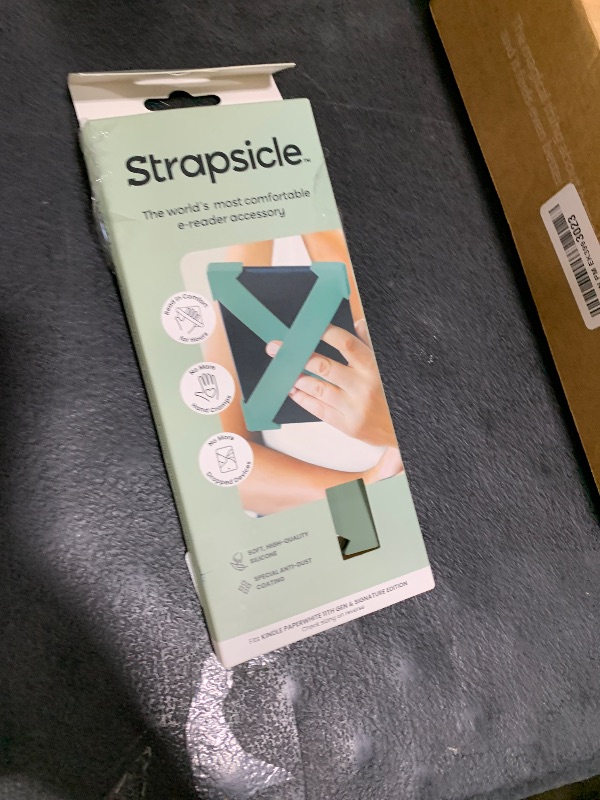 Photo 1 of Strapsicle Hand Strap Accessory for Kindles & Kobos - Fits Kindle Paperwhite 2024 & 2021, Signature Edition, Colorsoft - 2 Straps - Lightweight Grip for Endless Reading Comfort - Large - Sage Green