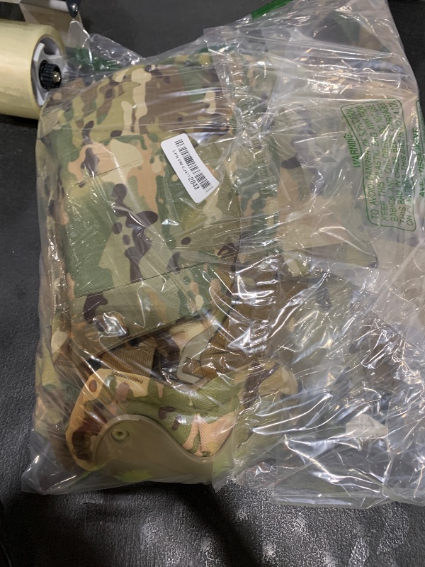 Photo 1 of SANYETS Combat Uniform,Tactical Long Sleeve Shirt and Pants, Cap Gloves Balaclava Set,Camo Suits Paintball Clothing for Men