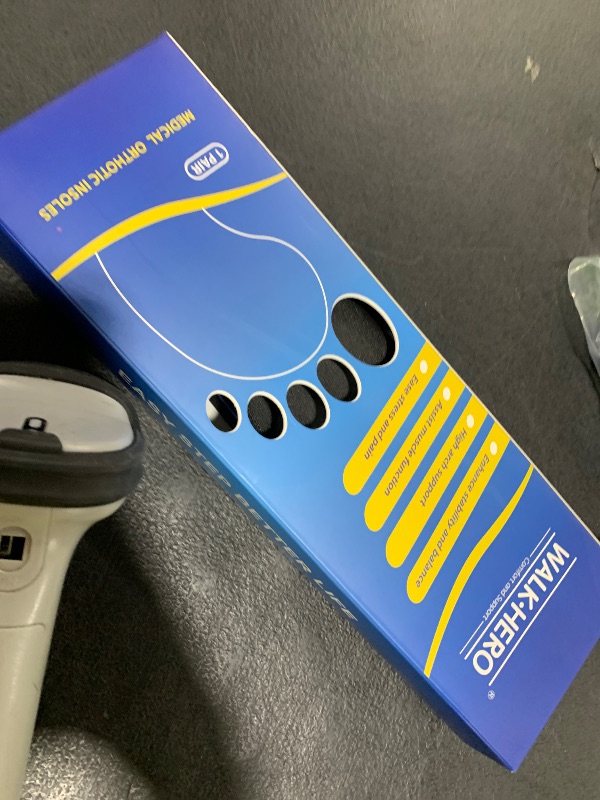Photo 1 of Plantar Fasciitis Insoles for Men Women - Orthotics Inserts, Shoe Insoles Arch Support Flat Feet Inserts Work Boot Insoles for Standing All Day (Mens 9-9 1/2 | Womens 11-11 1/2)