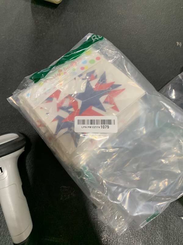 Photo 1 of 10 Pack 4th of July Decorations Red White and Blue Decorations - 130Ft/330 4th of july garland Patriotic Star Streamers Banner Garland Hanging Independence Day Fourth July Decor Memorial Day