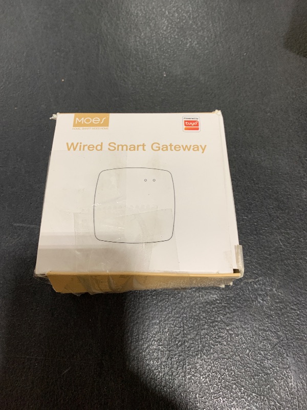 Photo 1 of MOES Tuya ZigBee 3.0 Hub/Wired Gateway, WiFi Smart Home Bridge Remote Controller,Work with Tuya ZigBee Smart Device, White
