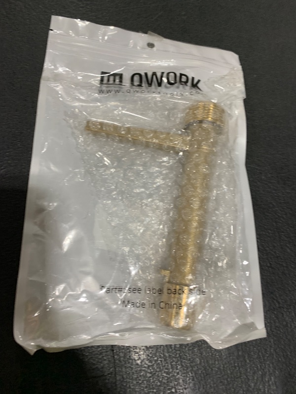 Photo 1 of QWORK Quick Coupling Valve Key, 3/4 Inch Brass Irrigation Tool Sprinkler Key for Agricultural, Yard, Garden