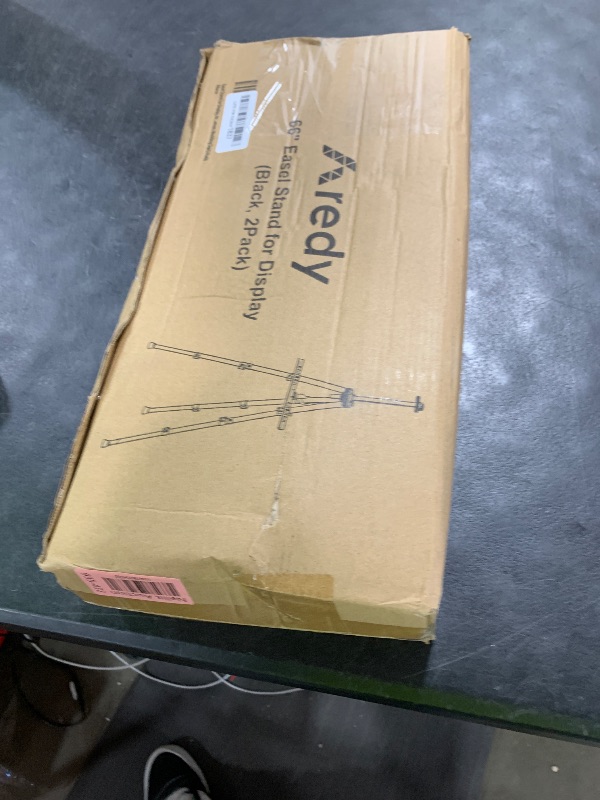 Photo 1 of Easels for Painting Canvas, Aredy 66" Art Easel for Drawing, Portable Painting Easel Stand, Metal Table Top Easel (2 Pack)