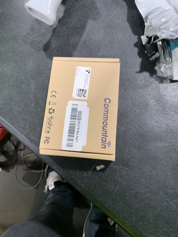 Photo 1 of commountain 3.5mm Listen Only Earpiece Compatible with Speaker Mic, Acoustic Tube Receive Only Headset with 3 Earmolds, for Police Security and Law Enforcement Use