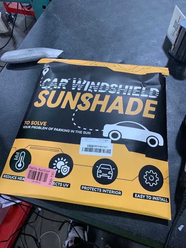 Photo 1 of Sun Shade Sunshade for Subaru CrossTrek 2019-2024 2025 2026 Windshield Cover, 2-Layers Sun Shield 240T Silver Coating Sun Visor Crosstrek, 2.0i Premium Limited Wagon Car Accessories