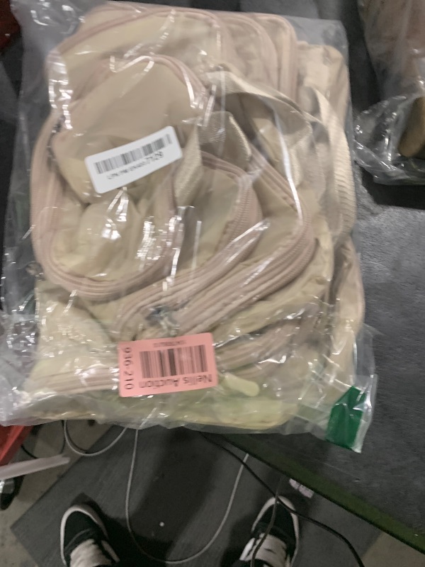 Photo 1 of PFEYRPK Compression Packing Cubes for Suitcases,7 Set Travel Packing Cubes for travel,Expandable Organizers Bag Set & Travel Cubes for Luggage,Lightweight Durable Packing Organizers Khaki.